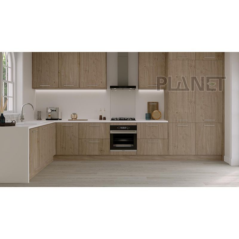 Modular Melamine Kitchen Cabinet Wooden Panel Kitchen Cabinets