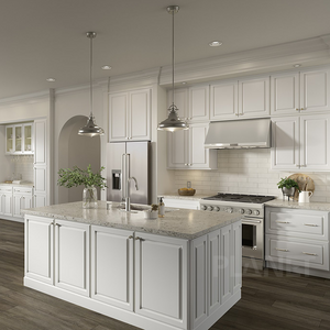 Kitchen Cabinet USA Solid Wood Small L Shaped Farmhouse Kitchen Renovation Ideas