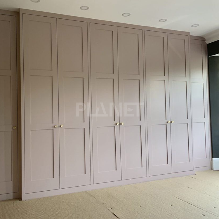 Ghana Wholesale Australian Modern Bedroom Shaker Wardrobe Wood Waredrop Built In Cupboard For Bedroom