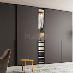 Luxury Custom Cloth Cabinet Furniture Wood Bedroom Modern design Amoires Closet Wardrobe