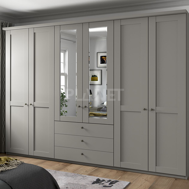 Custom made Wholesale Price Modular Modern Designs Wooden Bedroom Clothes Wardrobe Closet Cabinets with Drawers