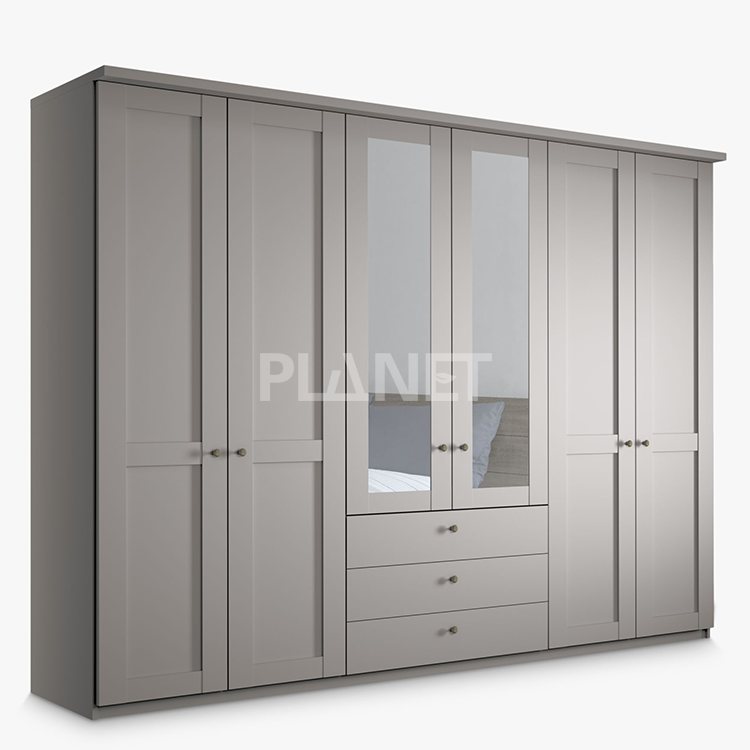 Custom made Wholesale Price Modular Modern Designs Wooden Bedroom Clothes Wardrobe Closet Cabinets with Drawers