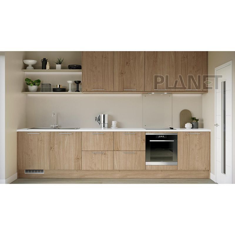 Modular Melamine Kitchen Cabinet Wooden Panel Kitchen Cabinets