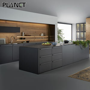 Oman Complete Full Home Custom High Quality 3D Automatic Smart PVC Modern Kitchen Cabinet Design