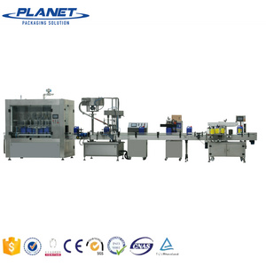 100~1000ml Automatic Filler Liquid Detergent Shampoo Production Line Cream Lotion High Viscosity Liquid Soap Filling Machine