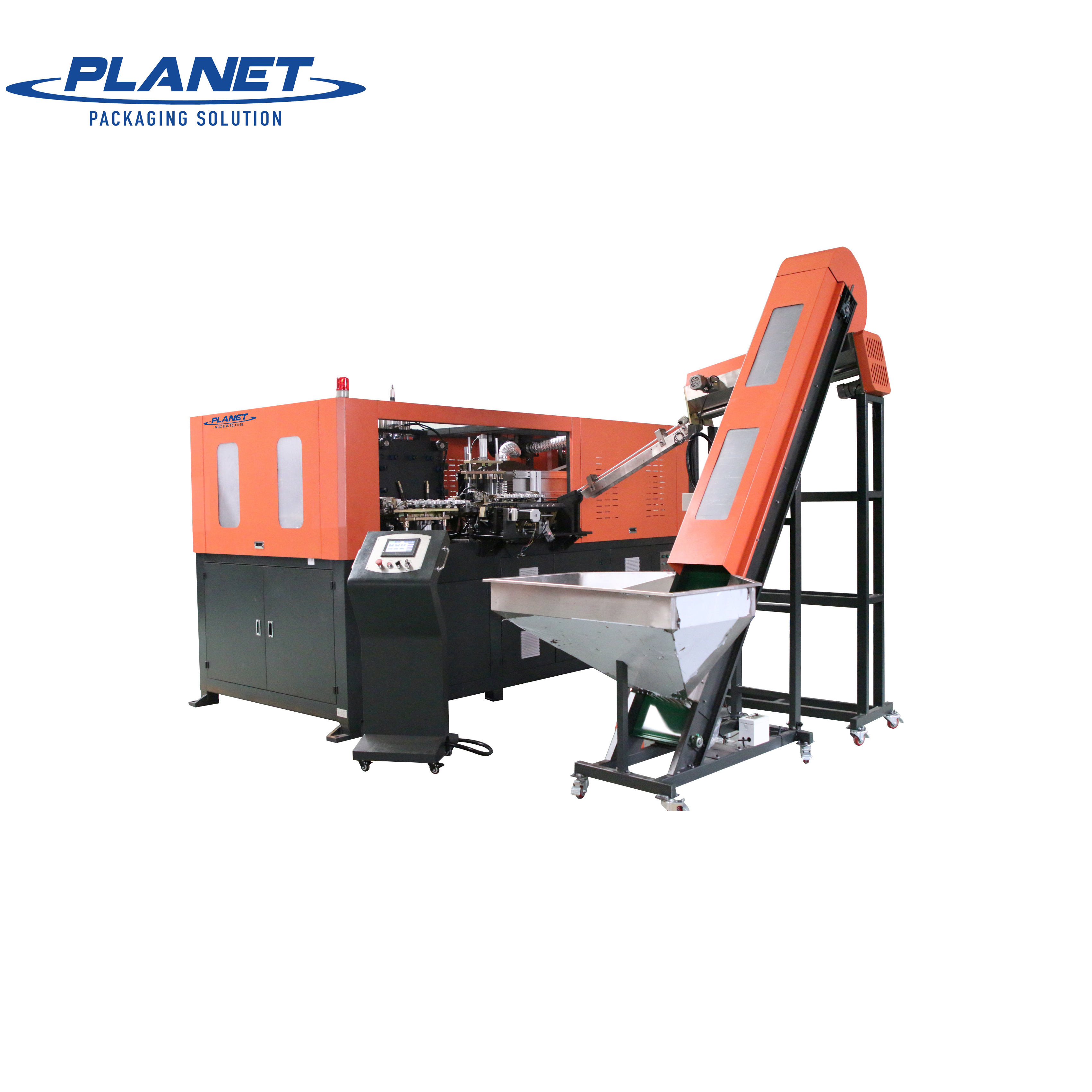 PLANET MACHINE 3000bph easy use 2 Cavity Full Automatic Pet Stretch Blow Molding Moulding Plastic Bottle Blowing Making machine