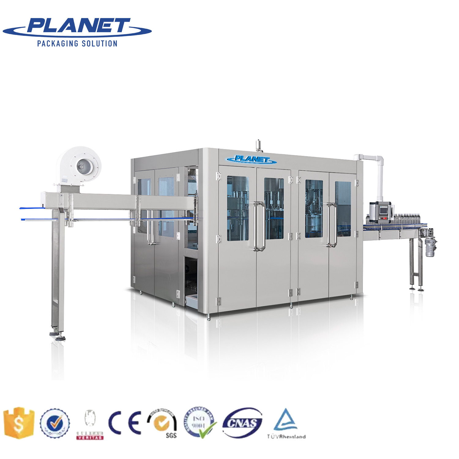 PLANET MACHINE Bottling Water Filling Machine/Mineral Water Packaging Plant/Small Manufacturing Machine