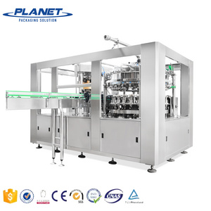 PLANET MACHINE Carbonated Soft Drink Aluminum Tin Can Filling Sealing Canning Seaming Equipment Machine Production Line