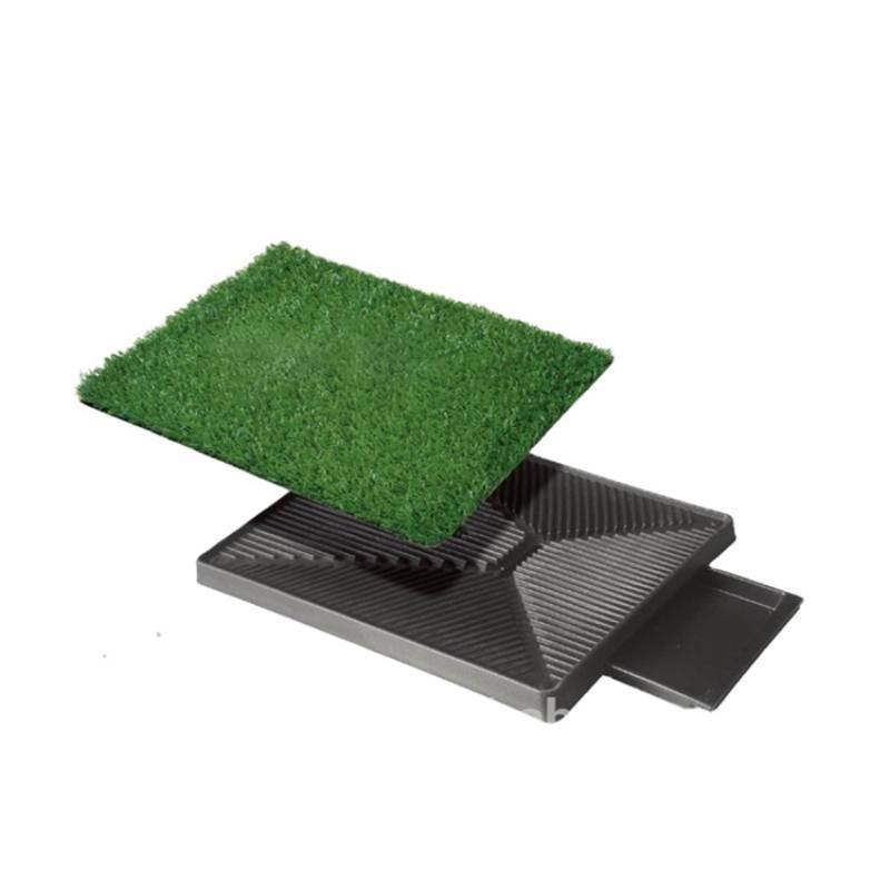 Dog Potty Grass Mat Artificial Grass For Dogs Potty With Tray Grass For Dogs Indoor And Outdoor Use Puppy Training Pad