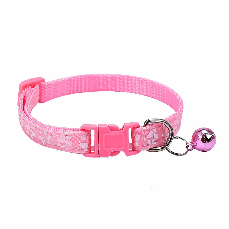 Reflective Breakaway Cat Collar Neck Ring Necklace Newborn Puppy Dog Id Collar Colorful Bell Collar For Cats Pet Kitten Products