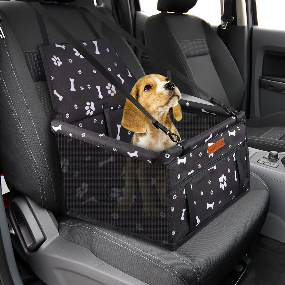 Dog Basket Folding Puppy Dog Bed Hammock Waterproof Pet Mat Car Seat Cover Dog Carrier with Traction