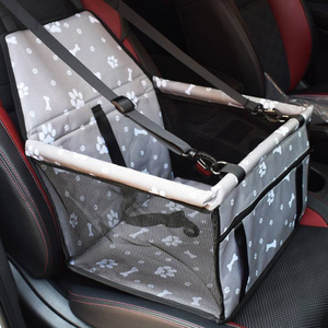 Dog Basket Folding Puppy Dog Bed Hammock Waterproof Pet Mat Car Seat Cover Dog Carrier with Traction