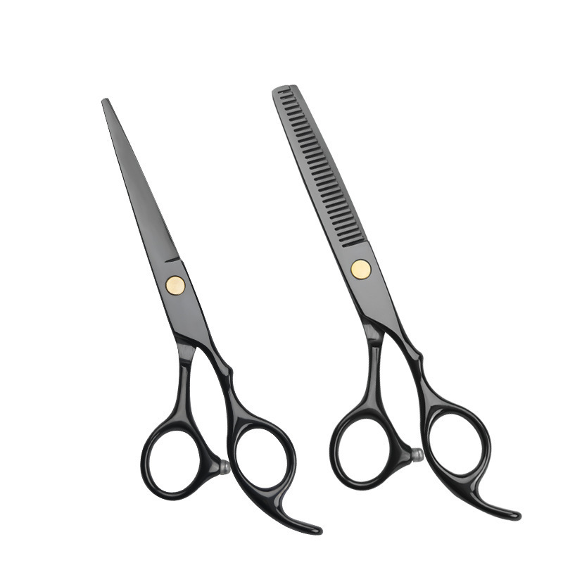 Pet Scissors Set Steel Straight Scissors Thinning Shears Dog Grooming Scissors Professional Dog Shears