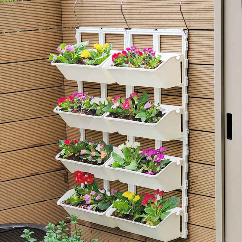 Plant Hanger - 4 Tier Hanging Planter Basket for Indoor/Outdoor Plants