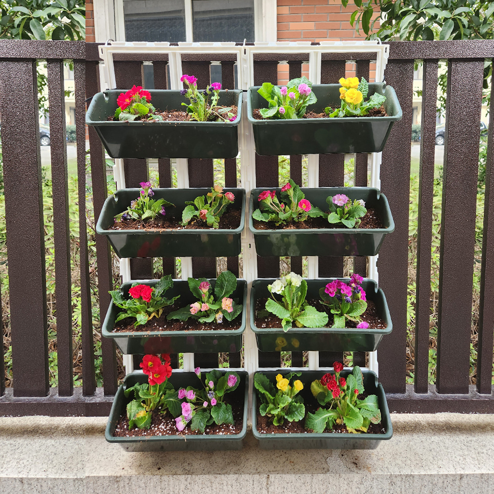 Plant Hanger - 4 Tier Hanging Planter Basket for Indoor/Outdoor Plants