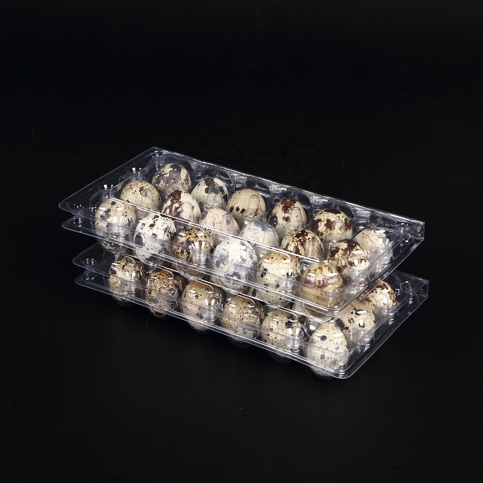 Plastic Chicken Eggs Quail Eggs Tray Carton Customized Tailor-made ODM/OEM LOGO Factory Manufacturer