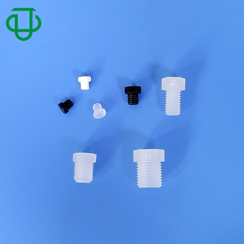 PP M/G/NPT Male Threaded Pipe Fitting Stopper Plastic Pipe End Threaded Hexagon Head Plug