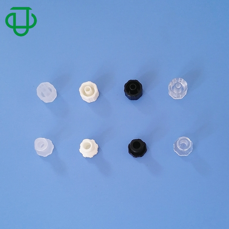 JU Luer Threaded Plug Female Male Luer Lock Stopper For Male Female Luer Connector