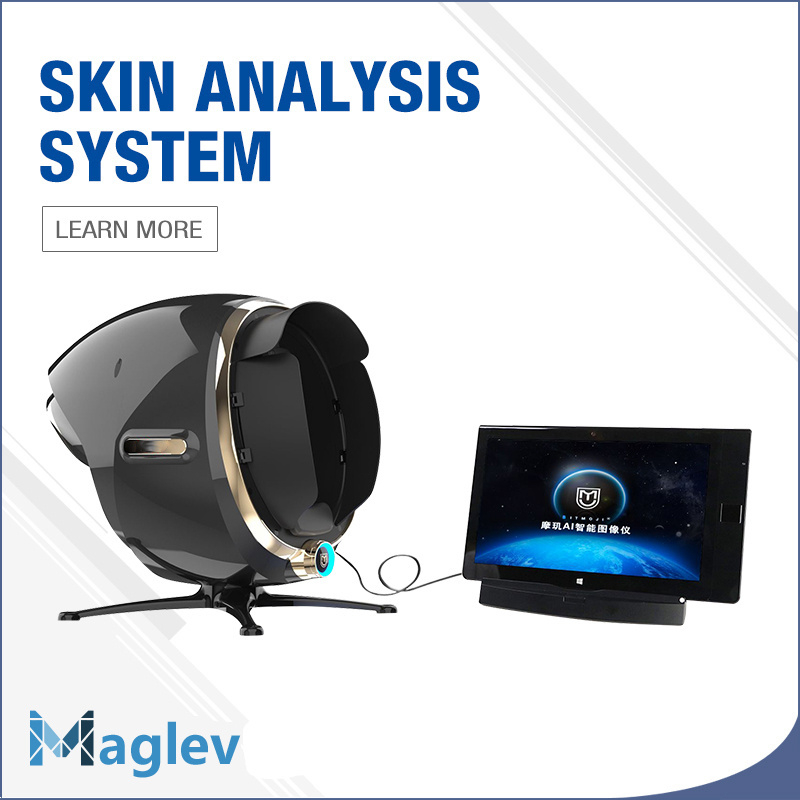 Professional Digital Magic 3D Skin Analyzer Facial Machine Skin Analysis Scanner With i Pad Facial Skin Analyzer Machine