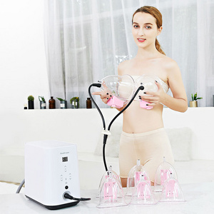 Electric Breast Pump Electric Breast Massager Vibrator Strong Vacuum Suction For Breast Therapy Cupping Guasha Massage