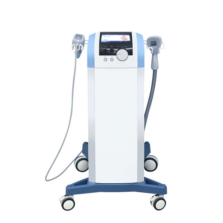 Vacuum cavitation system fat cutting machine 2 in 1 Ultrasound RF Boby shock wave slimming machine for weight loss