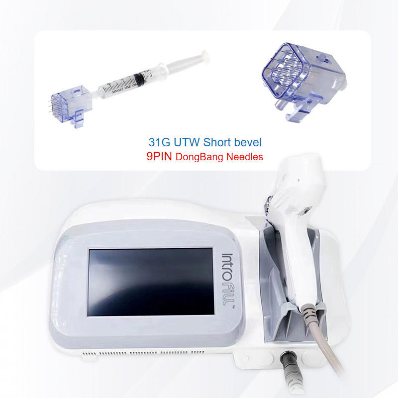 Factory Price Portable Skin Glowing Anto Injection System Mesotherapy Gun U225 Prp with 9 Pin Needle Injector Mesotherapy Gun