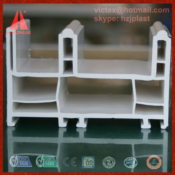 Modern Style India plastic upvc window profile Manufactory Custom Color Upvc Extruded  Low Price Louvered Hand Carved