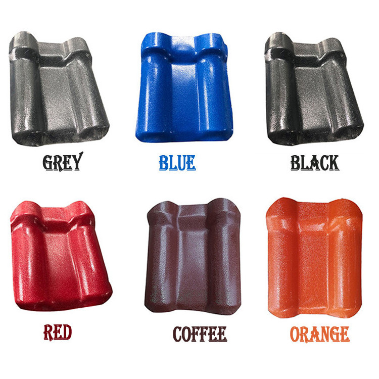 Excellent Waterproof UV Resistance  ASA PVC Synthetic Resin roof  tile -  VL