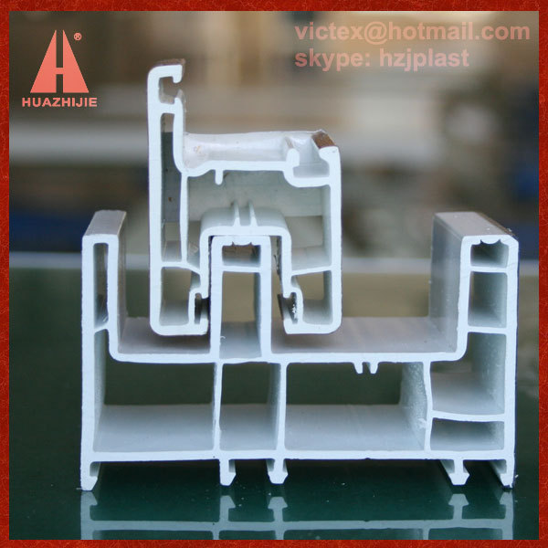 Modern Style India plastic upvc window profile Manufactory Custom Color Upvc Extruded  Low Price Louvered Hand Carved