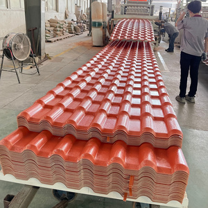 30 years lifetime high strength upvc roof tile ASA resin roof glazed roof sheet