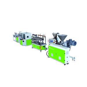 Single Screw Extrusion Line PVC Price Tag Holder Plastic Extrusion Machine