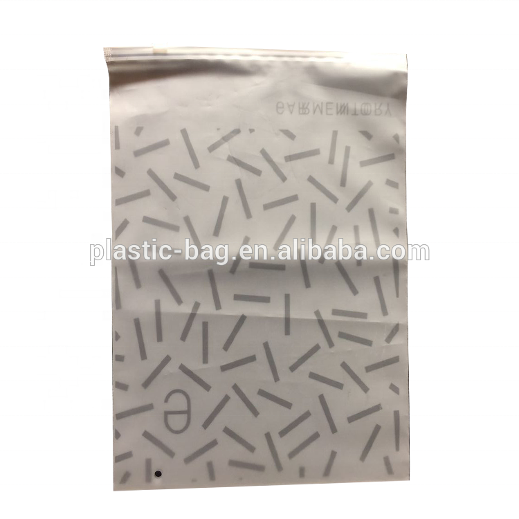 Transparent Plastic Bag Clear Zip Lock  Shipping Express Packaging Bag For Clothes