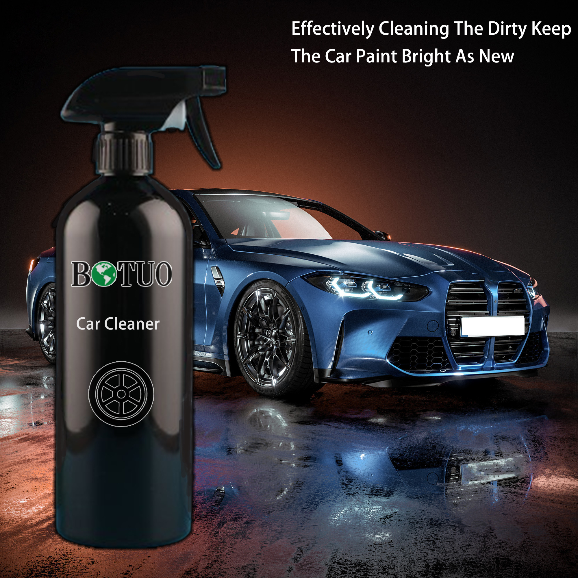 Custom Private Label Spray Liquid Cleaning Brake Cleaner Spray Car Tire Wheel Cleaner