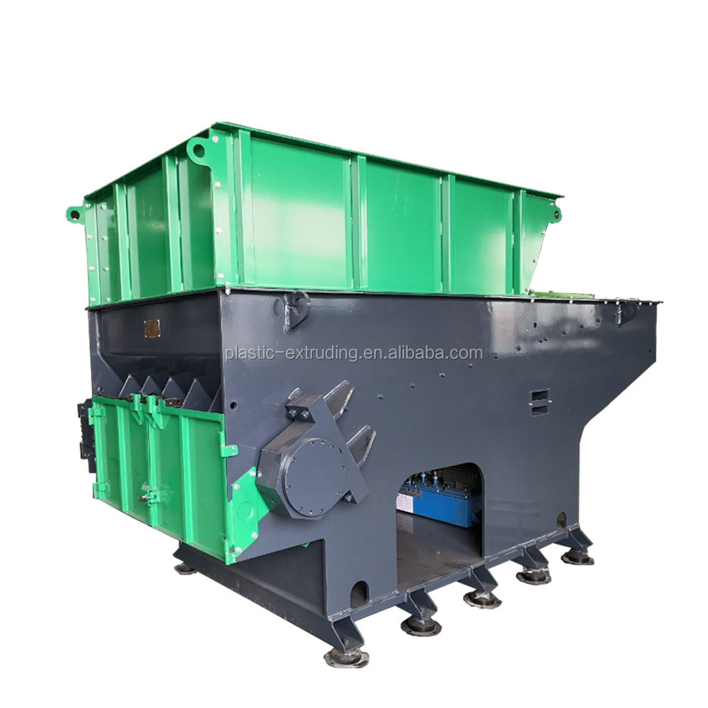 Strong Power Plastic garbage drums crusher Single Shaft Shredder