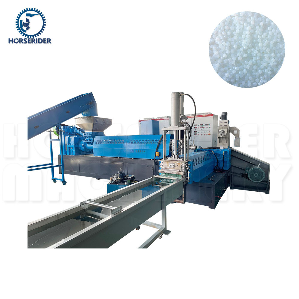 Factory price Waste plastic recycling pelletizing line plastic granules making machine