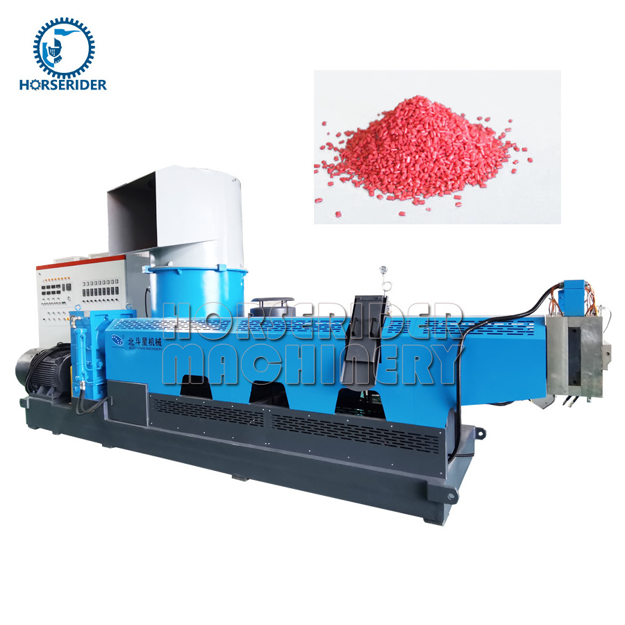 Factory price Waste plastic recycling pelletizing line plastic granules making machine