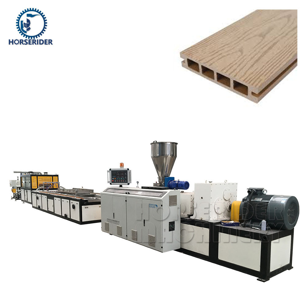 wpc decking extrusion machine wpc extrusion machine wpc pvc window and door production machine profile