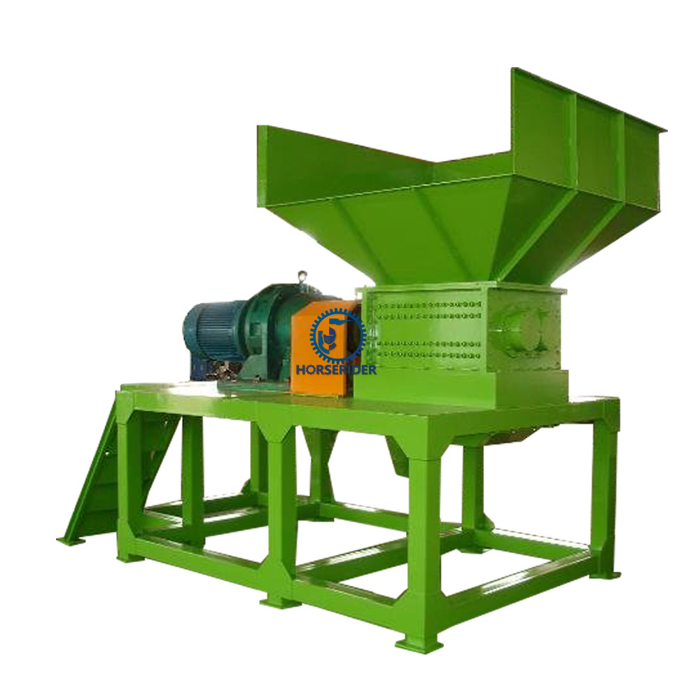 Good Quality and Cheapest Double Shaft Shredder Industrial Large Paper Waste Car Tire Carton Box Shredder