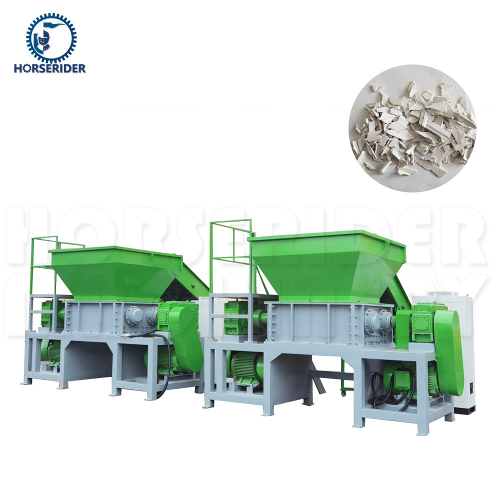 high quality factory direct supply double shaft mini plastic shredder