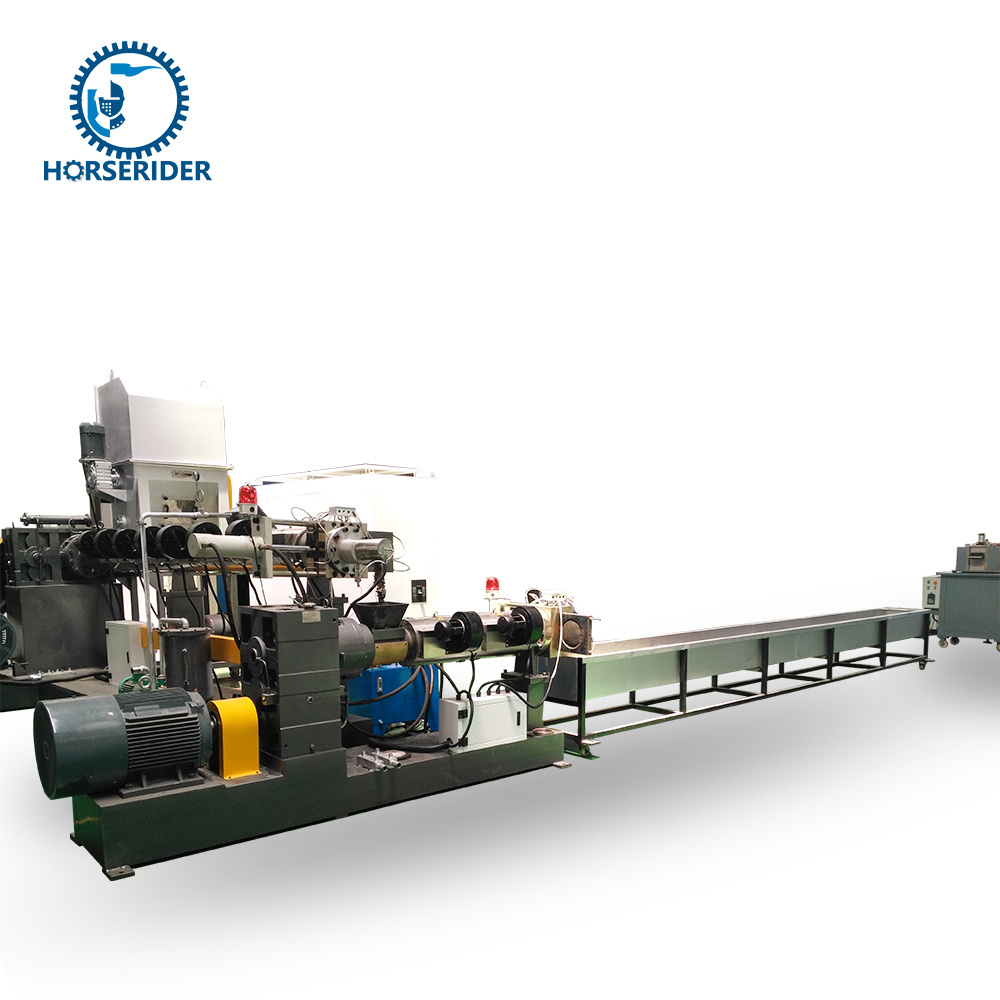 vertical force feeder palletized Pelletizing machine line for plastic pe pp film