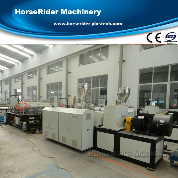 wpc pvc free foam board product making extrusion machine line