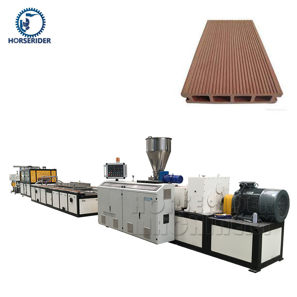 wpc decking extrusion machine wpc extrusion machine wpc pvc window and door production machine profile