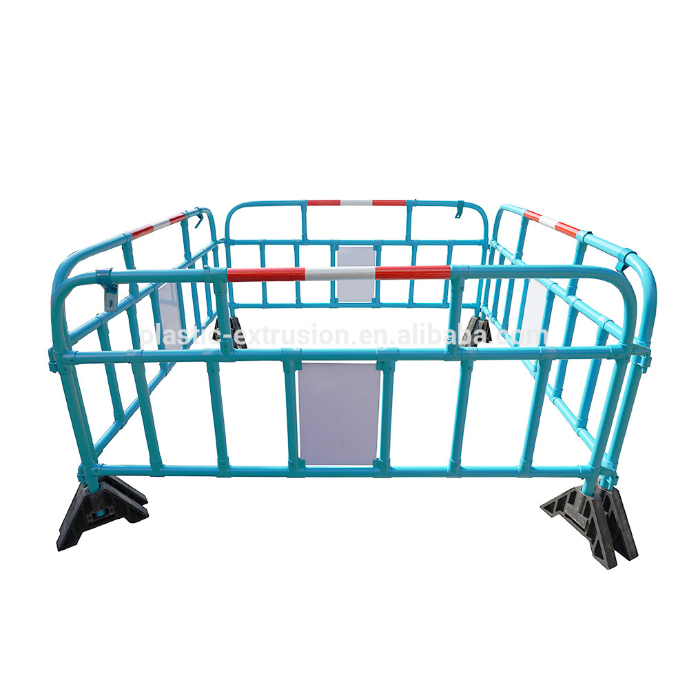 Plastic Barrier for Special Events Removable Temporary Blocker Safety Traffic Barricade