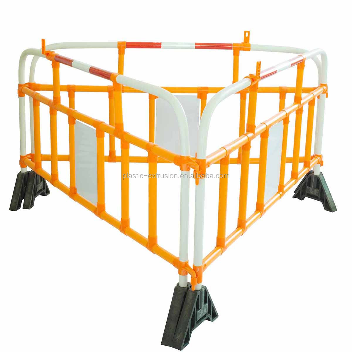 Plastic Barrier for Special Events Removable Temporary Blocker Safety Traffic Barricade