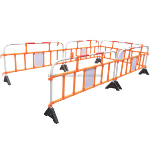 1500mm Interlock Road Safety Plastic PVC Barrier Temporary Pedestrian Barriers