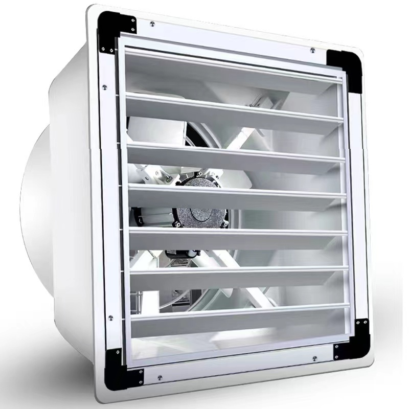 Hvac Exhaust Fresh Air Louvers Air Conditioner Adjustable PVC Gravity shutter Louvers for Ventilation