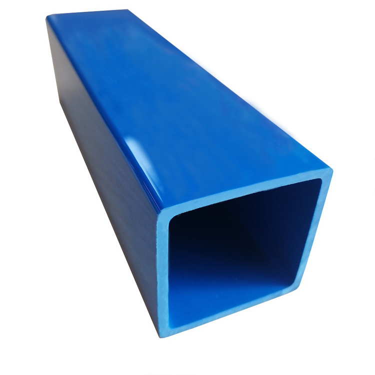 100x100mm 100x50mm 50x50mm Customized Size Pvc Square Pipe  Plastic Square Tube rectangular pvc pipe