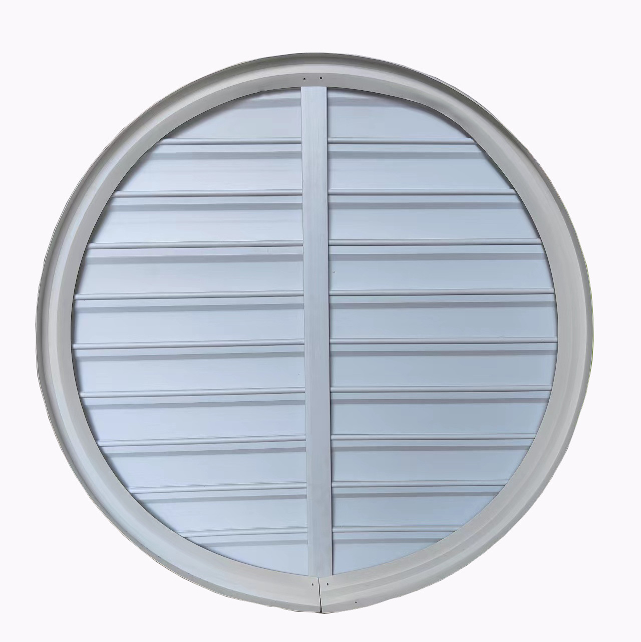 Hvac Exhaust Fresh Air Louvers Air Conditioner Adjustable PVC Gravity shutter Louvers for Ventilation