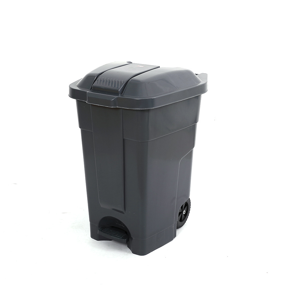 Garbage Bin 60 l 60l 30 Gallon Trash Can Black 12 13 Gallon Trash Can Bin with Lid Large Size Trash Can