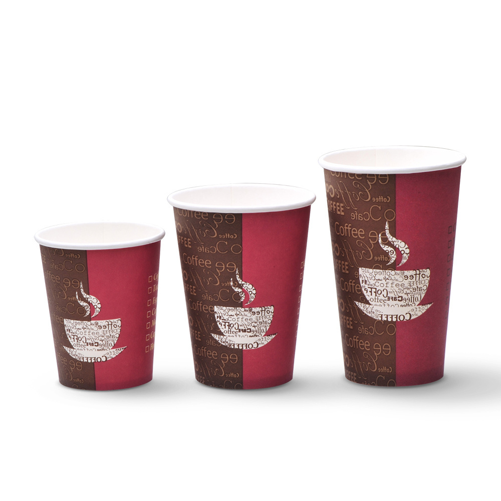 arabic coffee paper cups 6.5 oz/ 8 oz ripple wall coffee cups disposable/cardboard cup india for vending machine